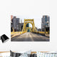 Yellow Sixth Street Bridge Wall Decal