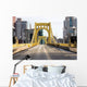 Yellow Sixth Street Bridge Wall Decal