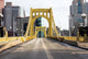 Yellow Sixth Street Bridge Wall Decal