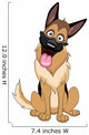 German Shepherd Dog Wall Decal