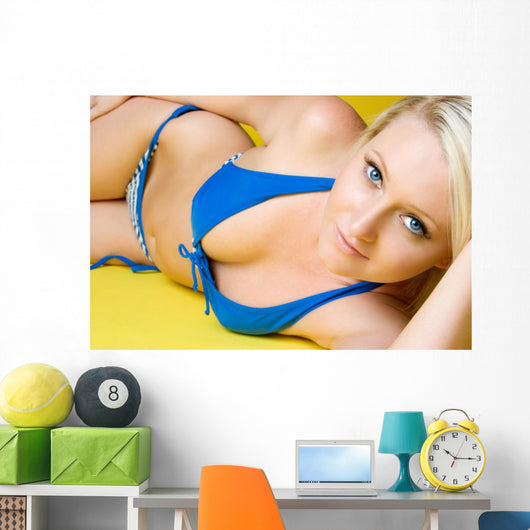Bikini Girl Wall Decal