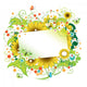 Floral Frame Beautiful Wall Decal