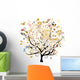 Beautiful Floral Tree Wall Decal