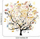 Beautiful Floral Tree Wall Decal