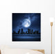 Stonehenge Full Moon Wall Decal