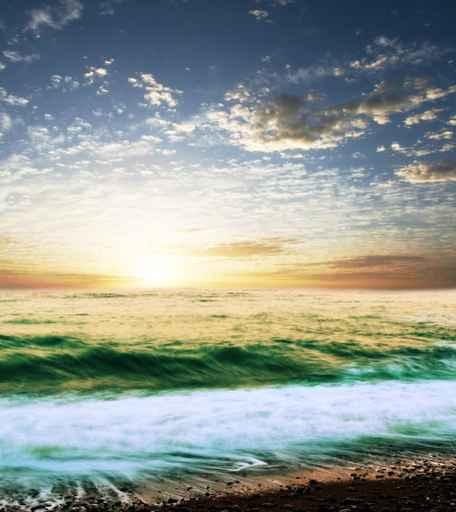 Sea Sunset Wall Decal