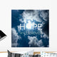 Inspiration Quote Hope and Wall Decal