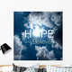 Inspiration Quote Hope and Wall Decal