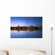 Chicago Skyline Reflecting Lake Wall Decal