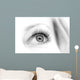 Eye Black and White Wall Decal