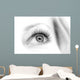 Eye Black and White Wall Decal