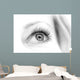 Eye Black and White Wall Decal