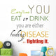 Eat and Drink Nutrition Wall Decal