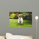 Jack Russell Running with Wall Decal