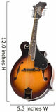 Mandolin Wall Decal