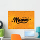 Miami Calligraphy Vector Template Wall Decal