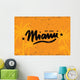 Miami Calligraphy Vector Template Wall Decal