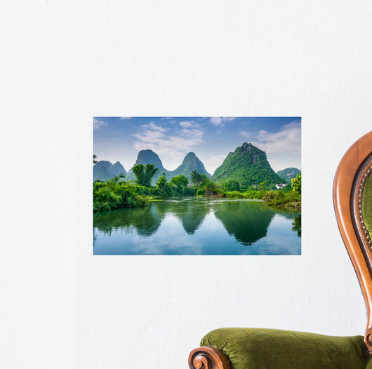 Karst Mountains Guilin Wall Decal