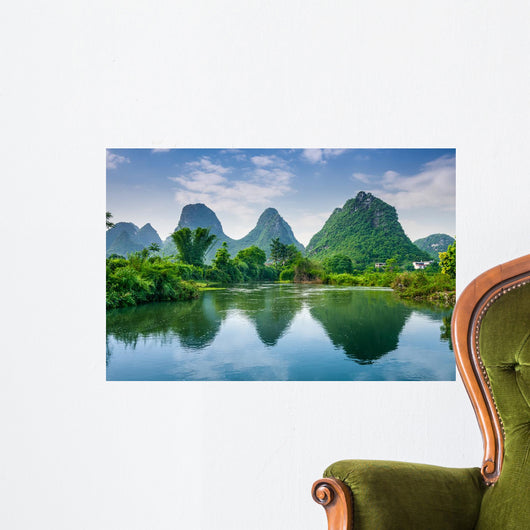 Karst Mountains Guilin Wall Decal