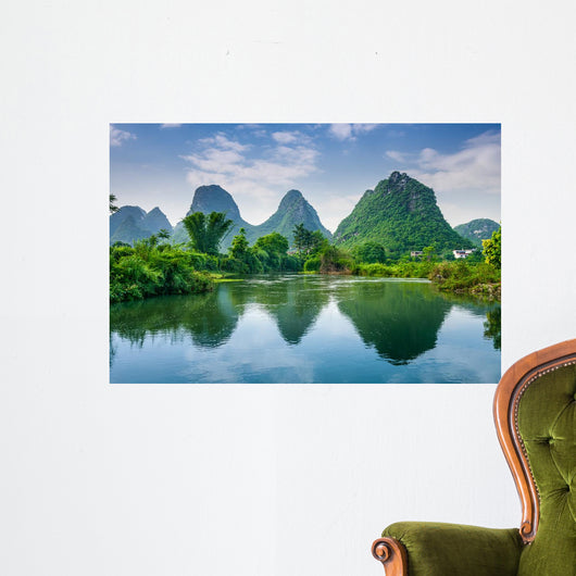 Karst Mountains Guilin Wall Decal