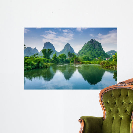 Karst Mountains Guilin Wall Decal