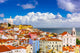 Alfama Lisbon Cityscape Wall Decal