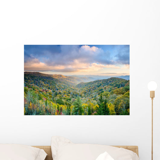 Smoky Mountains Autumn Wall Decal