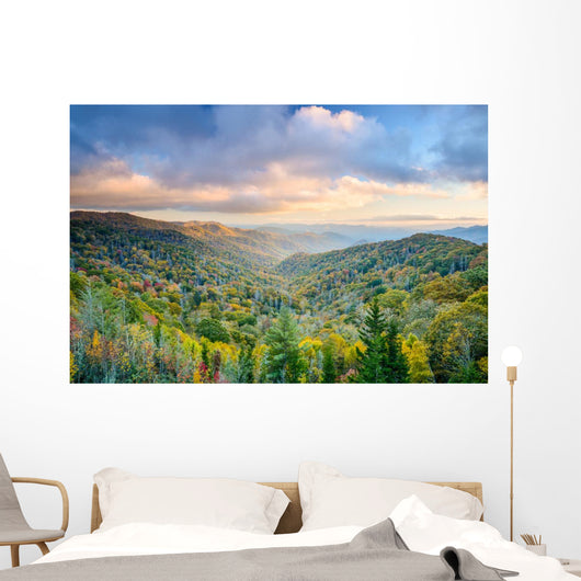 Smoky Mountains Autumn Wall Decal