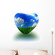 Earth Heart Wall Decal