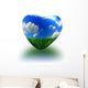Earth Heart Wall Decal