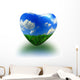 Earth Heart Wall Decal