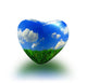 Earth Heart Wall Decal