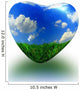 Earth Heart Wall Decal