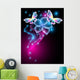 Butterflies and Flower Wall Decal