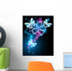 Butterflies and Stars Wall Decal