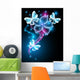 Butterflies and Stars Wall Decal