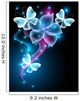 Butterflies and Stars Wall Decal