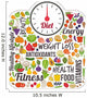 Weight Loss and Healthy Wall Decal