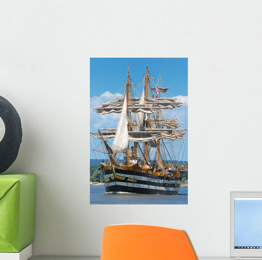 Sailboat Italy Wall Decal