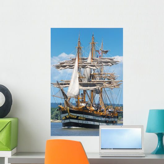 Sailboat Italy Wall Decal