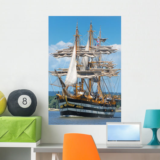 Sailboat Italy Wall Decal