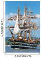 Sailboat Italy Wall Decal