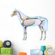 Horse Skeleton Side Horse Wall Decal