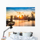 Brooklyn Bridge and Lower Wall Decal