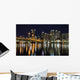 Pittsburgh Pennsylvania Skyline Night Wall Decal