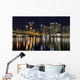 Pittsburgh Pennsylvania Skyline Night Wall Decal