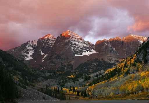 Maroon Bells Wall Decal