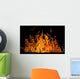 Dark and Bright Orange Wall Decal