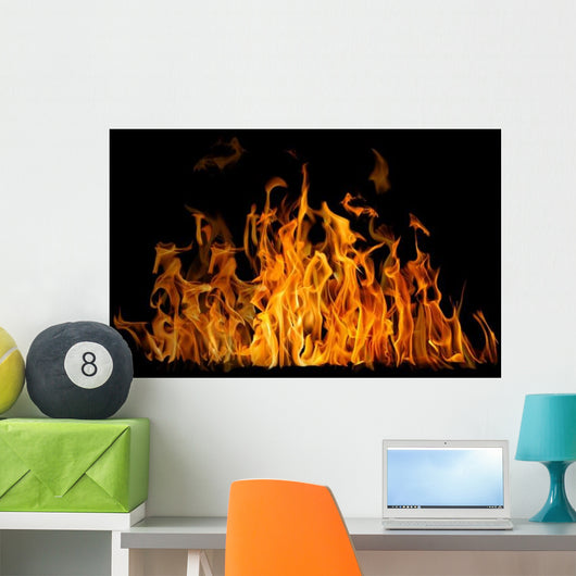 Dark and Bright Orange Wall Decal