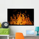 Dark and Bright Orange Wall Decal